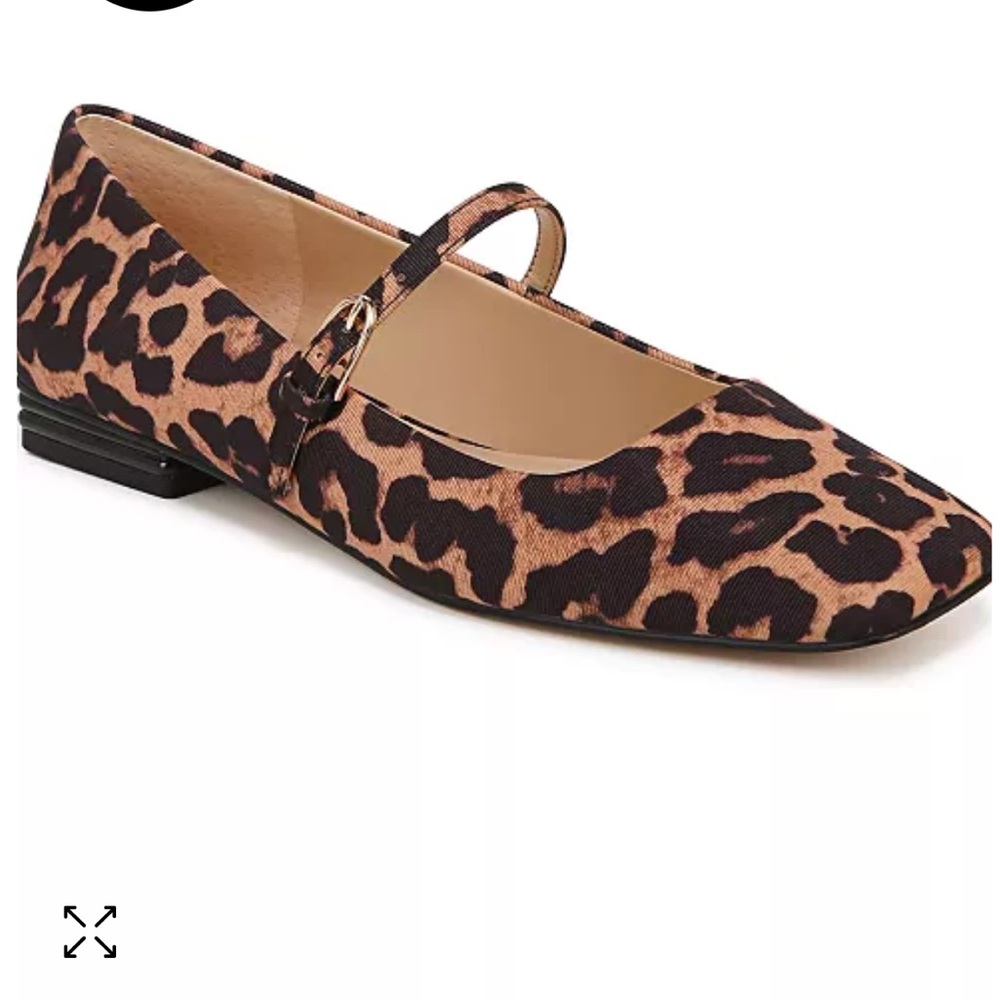 Franco Sarto Women's Tinsley Square Toe Mary Jane Flats size 8.5